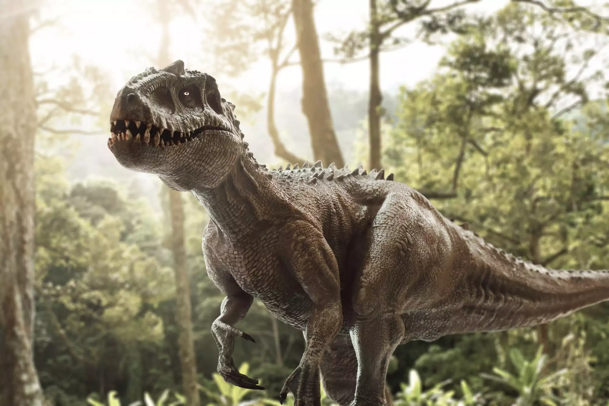 3D rendering of T. rex